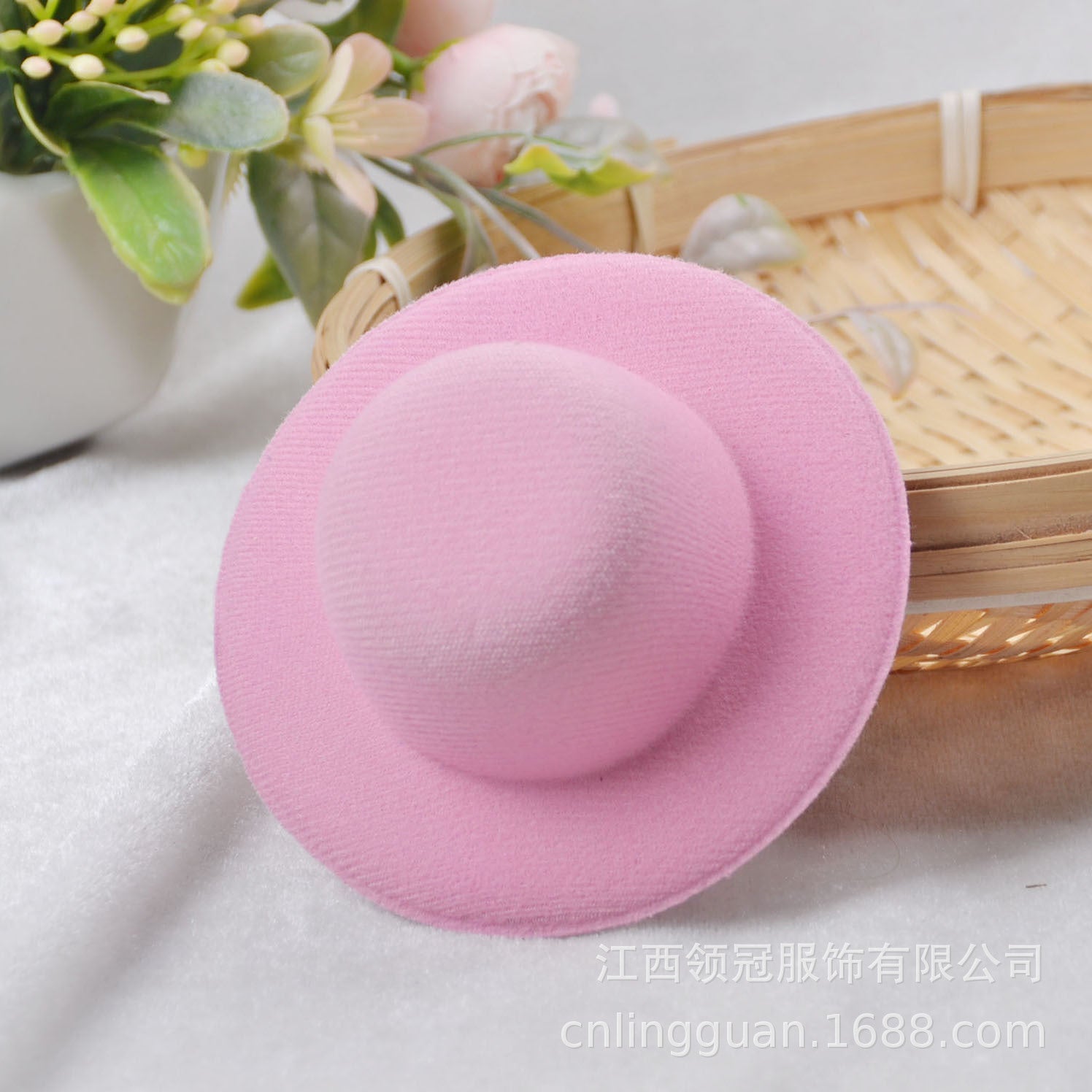 Wholesale 10pcs BJD Doll Brushed Small Top Hat Bare Hat Doll Jewelry Hat Embryo Small Jewelry Raw Material Toy Bare Hat 8cm